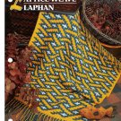Annie's Crochet Quilt & Afghan Club Pattern Leaflet Lattice-weave Laphan QAC327-01