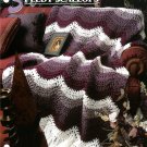 Annie's Crochet Quilt & Afghan Club Pattern Leaflet Speedy Scallops QAC328-02
