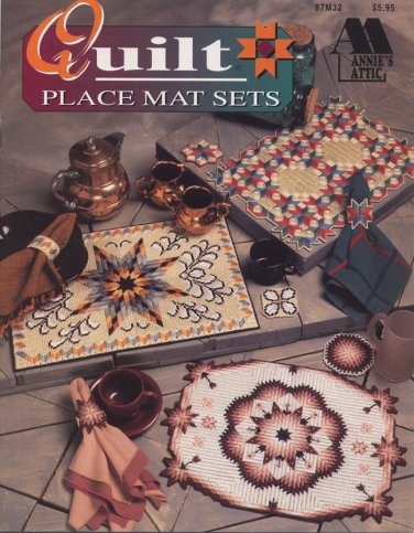 Quilt Place Mat Sets Patterns - Annie's Attic 87M32