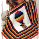 Annie's Attic Beary Fun Afghans Crochet Pattens Leaflet - Hard to Find