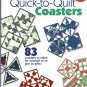 Quick-to-Quilt Coasters, 83 Quilted Coasters Pattern Book - House of White Birches 141236