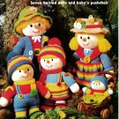 Jean Greenhowe's Scarecrow Family Knit Doll Patterns - Jean Greenhowe Deisgns  JGD 01