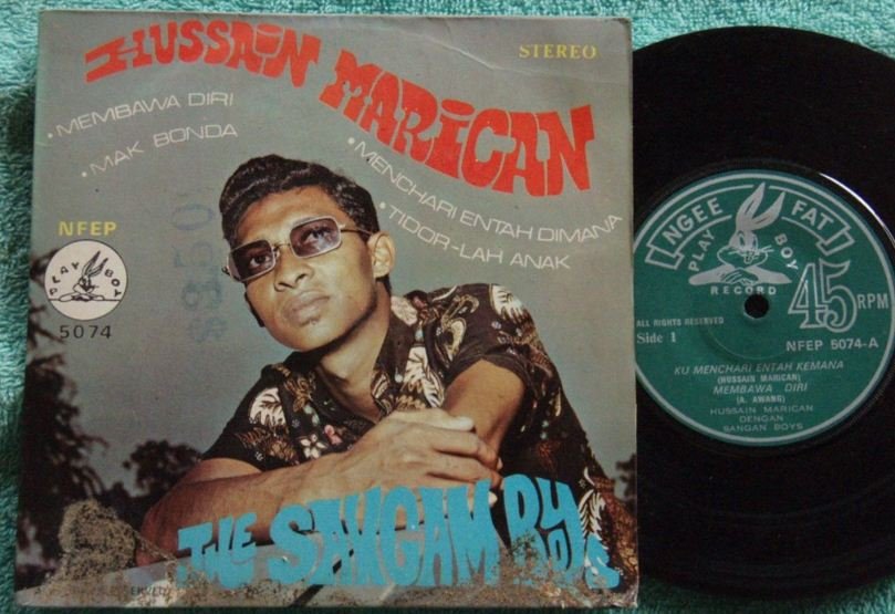 Hussien & The SANGAM BOYS Malay hindi tune pop EP 5074 (173)