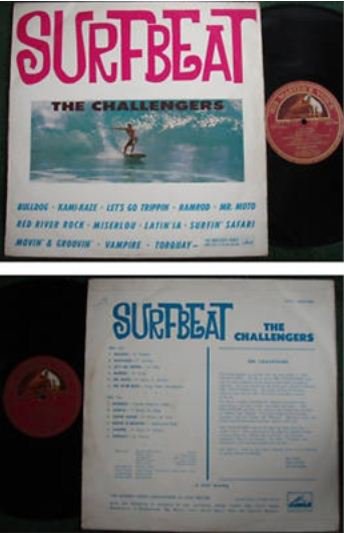 The CHALLENGERS Guitar Freak Surf Australia LP #7599(245)