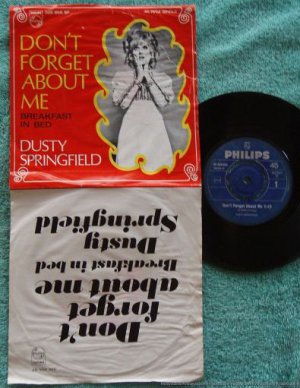 DUSTY SPRINGFIELD Don't Forget About Me Asian PS #326956(735)
