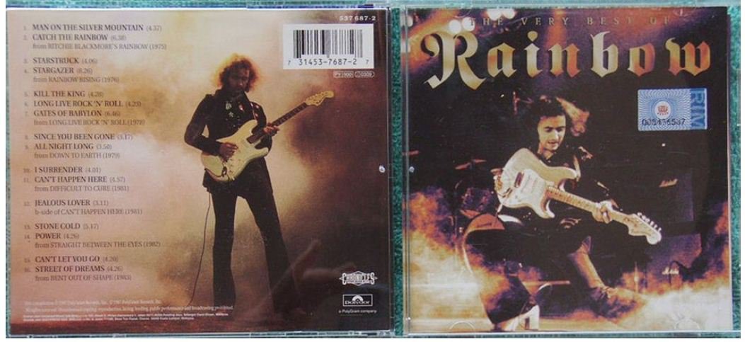 The very best of RAINBOW Malaysia CD 6872 (32)