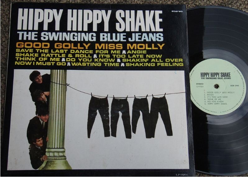 Malaysia THE SWINGING BLUE JEANS hippy shake LP #9261(52)