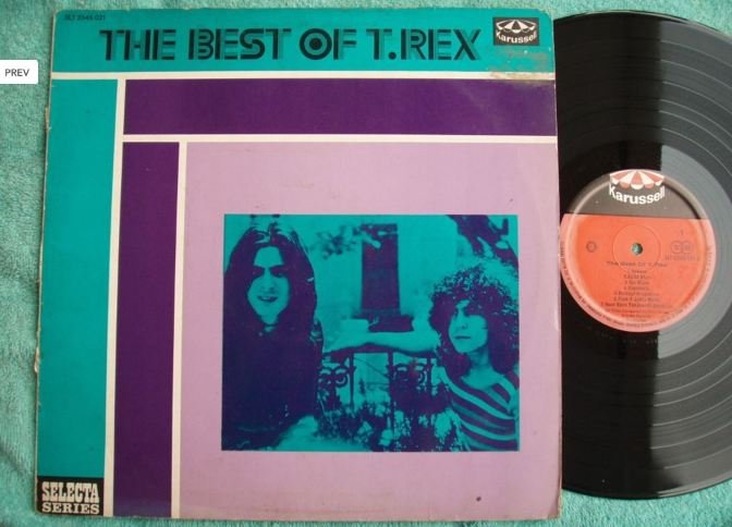 The Best of T.REX Marc Bolan Singapore LP 2345021 (135)