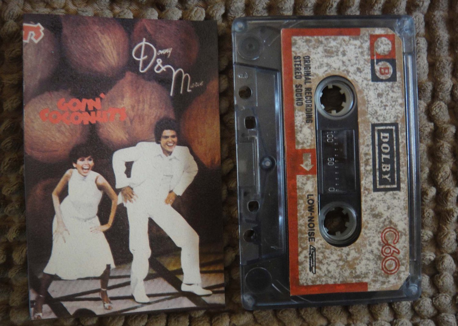 (1103) DONNY & MARIE OSMONDS Malaysia Cassette Tape "GOIN' COCONUTS"