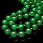Vintage Long 1-2 Multi Strand Necklace Large Chunky Green Lucite Beads