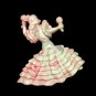 Vintage Brooch Pin Figural Spanish Lady Dancer End of Day Plastic