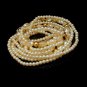 Vintage Faux Pearls Necklace Mid Century Torsade Multi 4 Strands Beads Bridal Classic