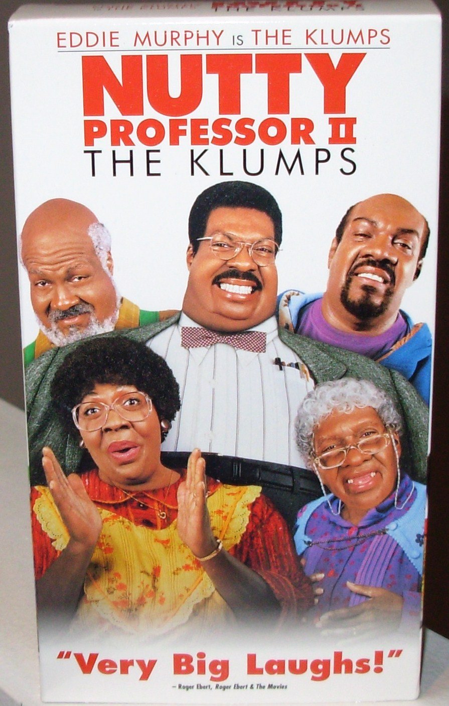 nutty professor ii the klumps vhs starring eddie nutty professor ii the klumps vhs starring eddie