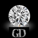 0.35 CT E VS2 Round Certified Loose Diamond