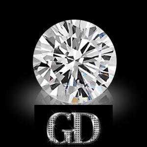 0.35 CT E VS2 Round Certified Loose Diamond