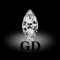 0.53 CT H SI3 Marquise Certified Loose Diamond
