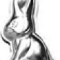 Sitting Rabbit Bunny Cake Pan (720757)