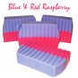 Blue and Red Raspberry - Handmade All Natural Shea Butter Soap - 2 layers of pure goodness 4.5 oz
