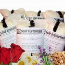 All Natural Milk Bath Tea - Rose, Lavender, Oatmeal and Chamomile - 3 x 1oz (1/2 cup) Bath Tea Bags