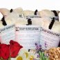 All Natural Milk Bath Tea - Rose, Lavender, Oatmeal and Chamomile - 3 x 1oz (1/2 cup) Bath Tea Bags