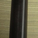 Acetal rod 1-1/4" dia x 11-7/8" black Delrin plastic POM