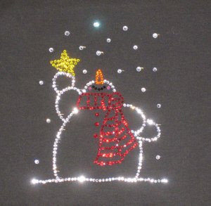 Snowman Bling Shirt