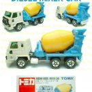 Tomy Tomica Diecast : #53 Nissan Diesel Mixer Car (Old Edition)