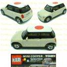 Tomy Tomica Lottery Series X : #L10-16 Mini Cooper White With Japan Flag Top