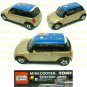 Tomy Tomica Lottery Series X : #L10-18 Mini Cooper Gold With Australia Flag Top