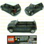 Tomy Tomica Lottery Series X : #L10-19 Mini Cooper Dark Blue With White Top