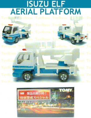 Tomy Tomica Lottery Series VII : #L7-05 Isuzu ELF Aerial Platform