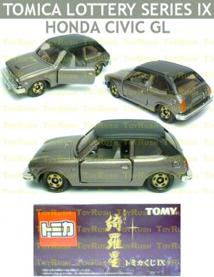 Tomy Tomica Lottery Series IX : #L9-12 Honda Civic GL (Last Piece)