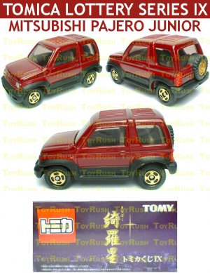 Tomy Tomica Lottery Series IX : #L9-17 Mitsubishi Pajero Junior