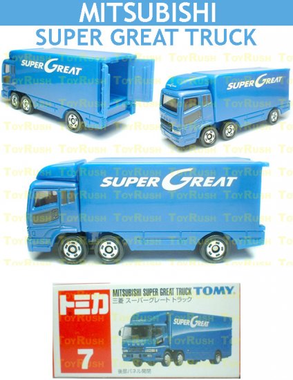 Tomy Tomica Diecast : #7 Mitsubishi Super Great Truck
