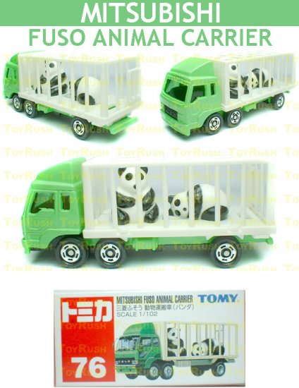 Tomy Tomica Diecast : #76 Mitsubishi Fuso Animal Carrier