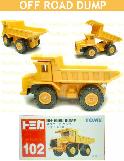 Tomy Tomica Diecast : #102 Off Road Dump