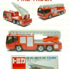 Tomy Tomica Diecast : #108 Hino Aerial Ladder Fire Truck