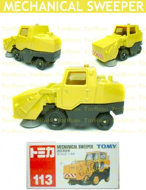 Tomy Tomica Diecast : #113 Mechanical Sweeper