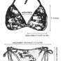 New Red White Hawaiian String Bikini Top & Matching Tie Sides Bottom