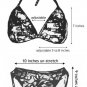 New Orange Daisy Lemons String Bikini Top & Matching Bottom