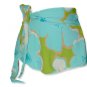New Blue-Green Tropical String Bikini Top With Matching Bottom & Cover Skirt