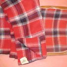 Vintage Plaid Faribo Throw with Original Bag FREE SHIPPING!!!