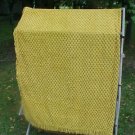 Vintage Gold & Brown Chenille Bedspread FREE SHIPPING!!!