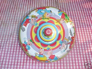 Vintage Ohio Art Top - Three Little Pigs?  FREE SHIPPING!!!
