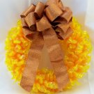 Candy - Butterscotch Candy Wreath