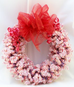 Candy - Peppermint Candy Wreath