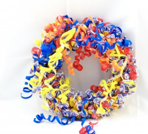 Candy - Super Bubble Bubble Gum Candy Wreath