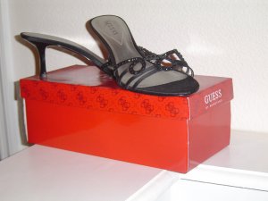 Guess Black Satin size 7.5