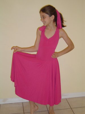 Pink Ballet Dance Costume Size small 6-7