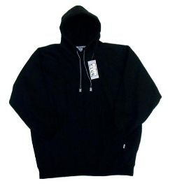 PRO CLUB PULLOVER HOOD BLACK 2X